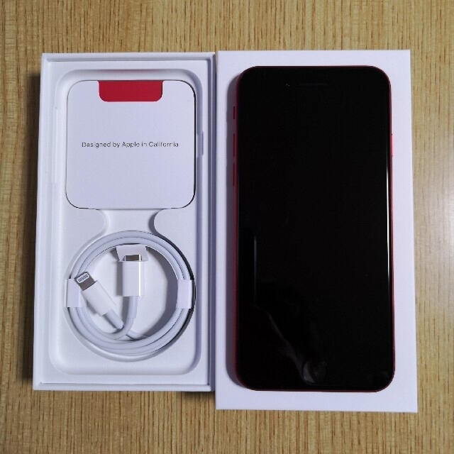 iPhone SE2  本体　レッド  RED 64GB SIMフリー 1