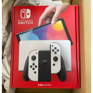 ニンテンドースイッチ(Nintendo Switch)の新品未使用未開封　Nintendo Switch有機EL 24時間以内発送(携帯用ゲーム機本体)