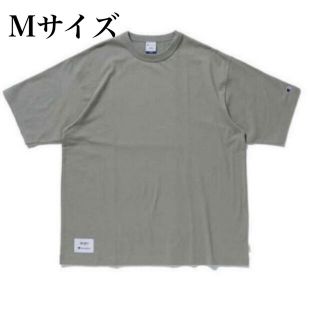 ダブルタップス(W)taps)のM Wtaps Champion ACADEMY SS COTTON オリーブ (Tシャツ/カットソー(半袖/袖なし))