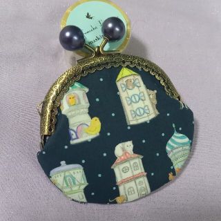 フランシュリッペ(franche lippee)のハンドメイド　がま口　yukiemon(ポーチ)