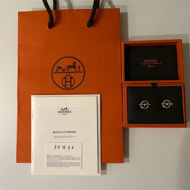 Hermes(エルメス)の♡プロフ読まない方お取引しませんさん専用 HERMES ミニシェーヌダンクル レディースのアクセサリー(ピアス)の商品写真