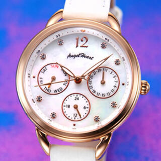 エンジェルハート(Angel Heart)のエンジェルハート　ウォッチ　腕時計、時計、ホワイト(腕時計)