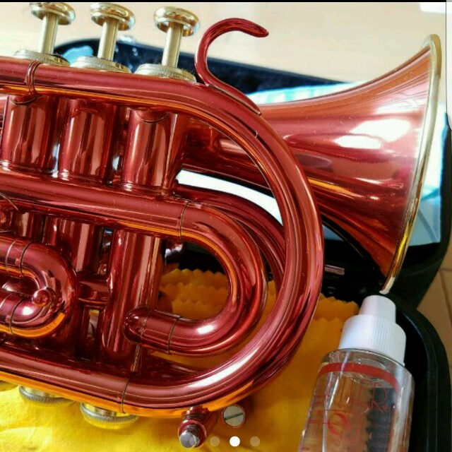 特別価格　送料無料　下倉楽器　ポケットトランペット　ジュピター 楽器の管楽器(トランペット)の商品写真