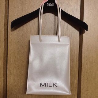 ミルク(MILK)のMILK レザーpetitBAG (トートバッグ)