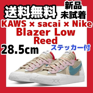 ナイキ(NIKE)の28.5cm KAWS sacai Nike Blazer Low Reed(スニーカー)