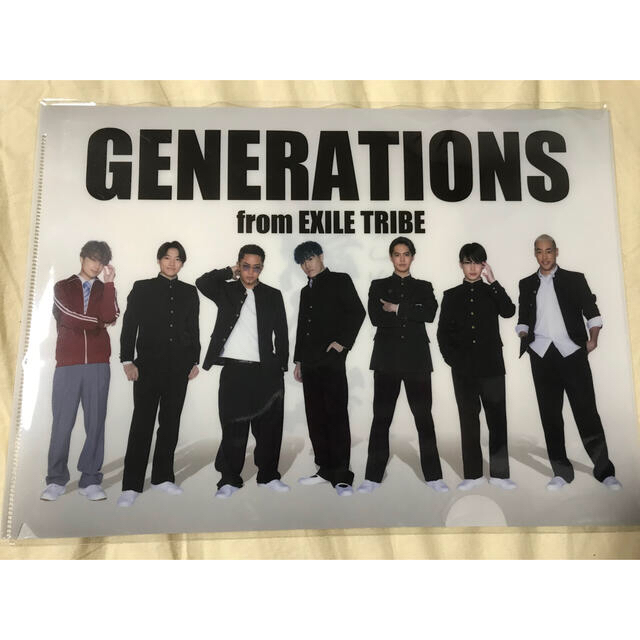 GENERATIONS 武田塾 クリアファイル エンタメ/ホビーのアニメグッズ(クリアファイル)の商品写真