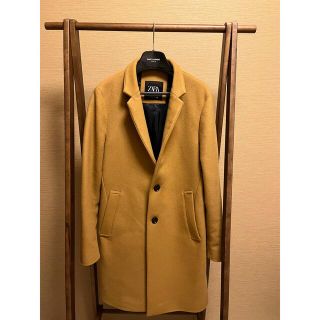 ザラ(ZARA)のZARA ウールチェスターコート　40(M)(チェスターコート)