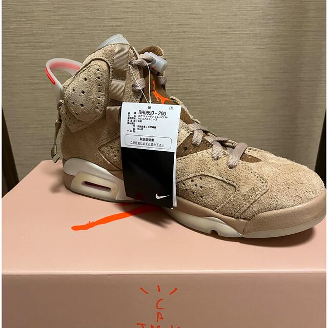 NIKE× Travis Scott Air Jordan6 26.5cm