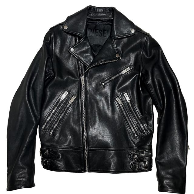 定価26万DIESELディーゼルBLACKGOLDライダースジャケット新品