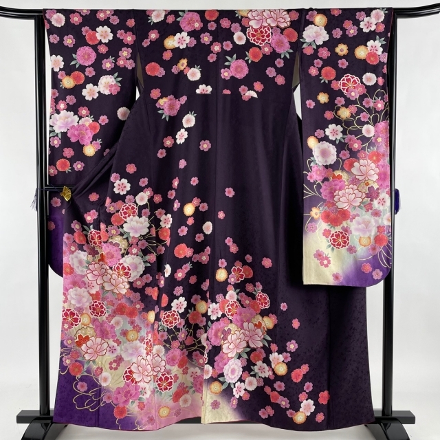 振袖 美品 名品 身丈159cm 裄丈64cm 正絹バイセル着物