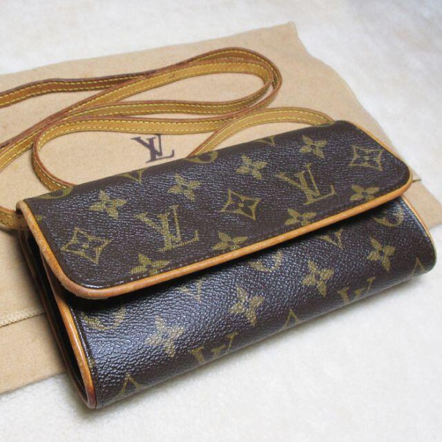 LOUIS VUITTON(ルイヴィトン)のLV モノ ポシェットツインPM M51854 2WAYクラッチバッグ レディースのバッグ(クラッチバッグ)の商品写真