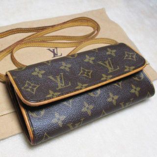 ルイヴィトン(LOUIS VUITTON)のLV モノ ポシェットツインPM M51854 2WAYクラッチバッグ(クラッチバッグ)