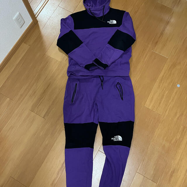 the North face set up purple
