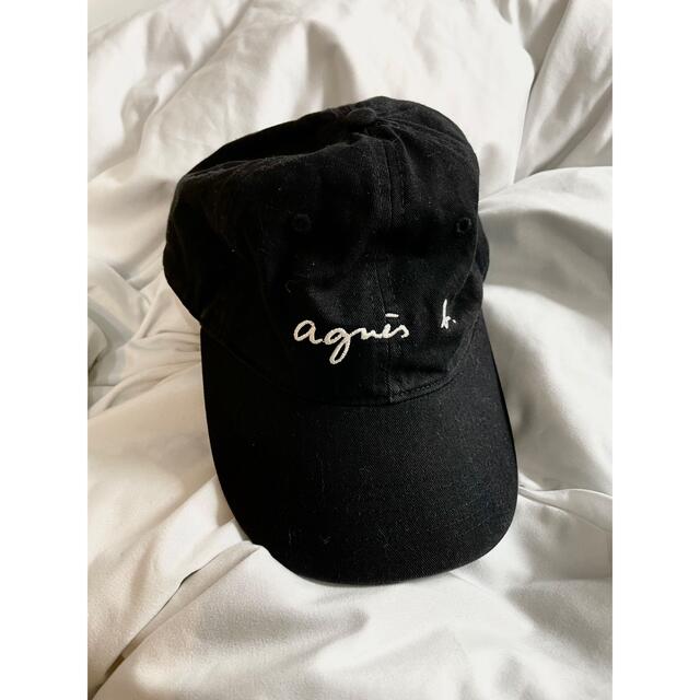 agnes b.(アニエスベー)のagnes b.(アニエス・ベー) キャップ　黒 レディースの帽子(キャップ)の商品写真