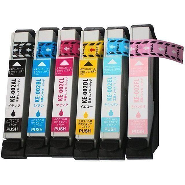 気質アップ】 EPSON IC6CL80 6色セット 残量OK プリンター 互換インク EPSON IC6CL80 6色セット 残量OK プリンター 互換インク
