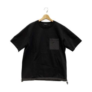 セオリー(theory)の美品 セオリー 半袖Tシャツ オーバーサイズナイロンポケットTシャツ メンズ L(Tシャツ/カットソー(半袖/袖なし))