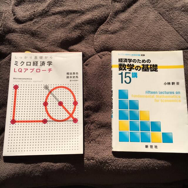 ミクロ経済学　語学/参考書