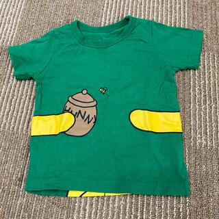 クマノプーサン(くまのプーさん)のプーさん　Tシャツ　100センチ(Tシャツ/カットソー)