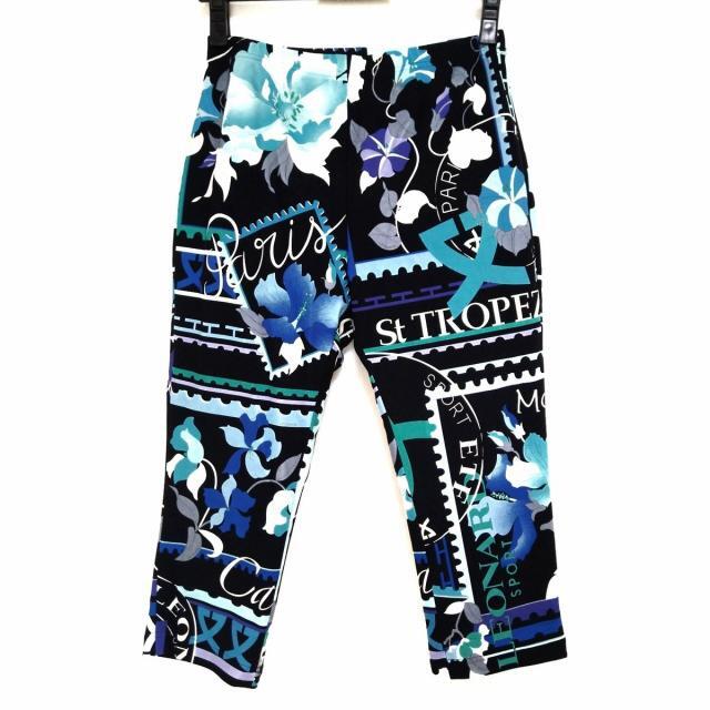 お買物マラソン最大1000円OFFクーポンあり レオナール パンツ サイズ40