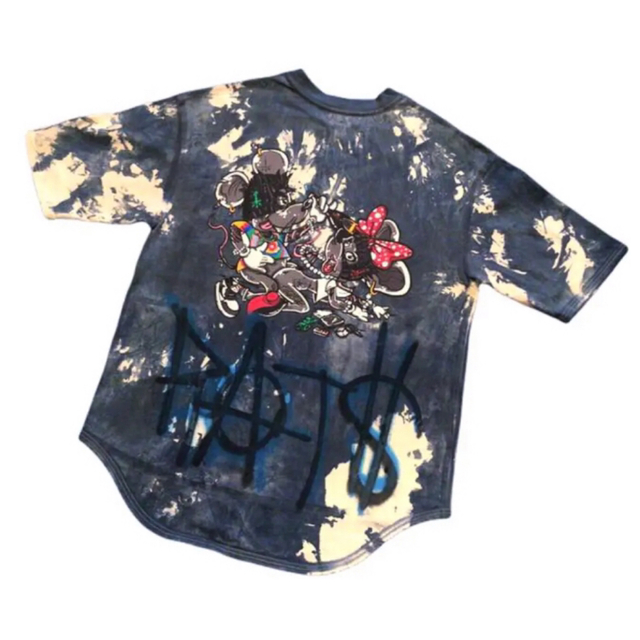 カラーブルーマーブルCVTVLIST CTLS DOPE RAT‘S TEE BLUE MARBLE