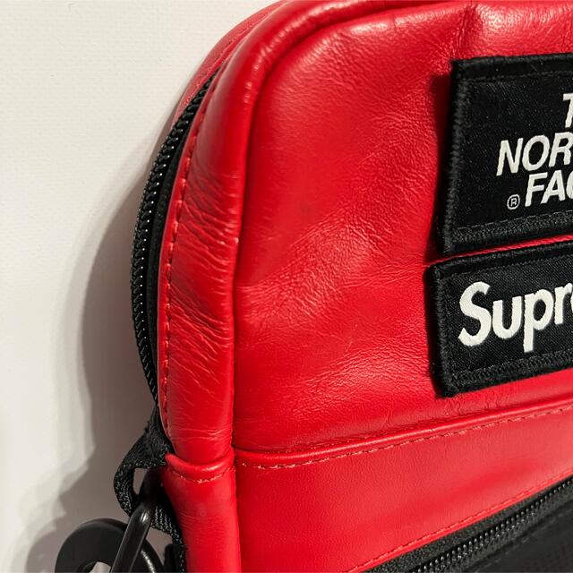 Supreme North Face Leather Shoulder Bag 5