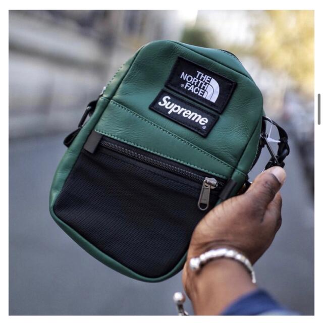 Supreme North Face Leather Shoulder Bag 7