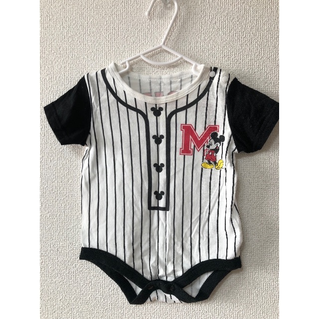 ミッキー　ロンパース　70サイズ キッズ/ベビー/マタニティのベビー服(~85cm)(ロンパース)の商品写真