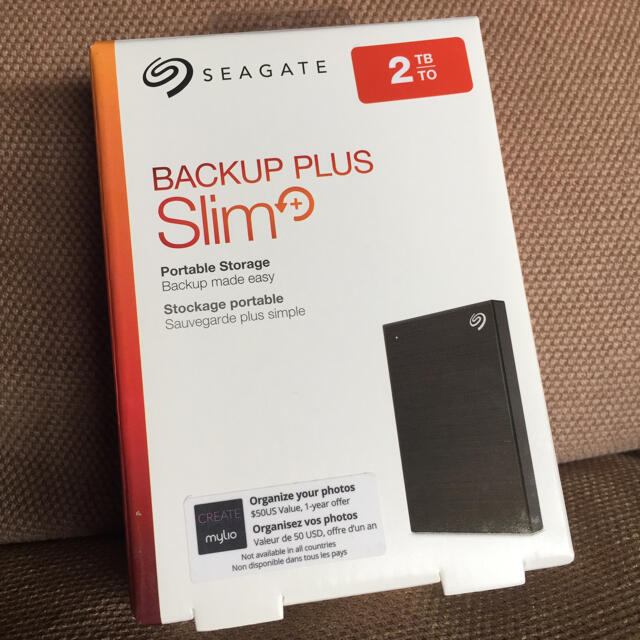 Seagate Backup Plus Slim 外付けHDD シーゲート