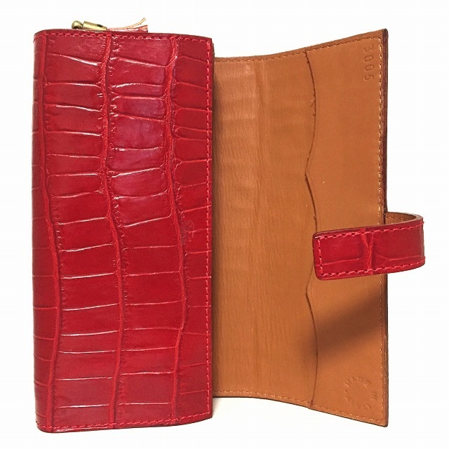 Felisi(フェリージ)のフェリージ 長財布 - 3005 レッド レザー レディースのファッション小物(財布)の商品写真