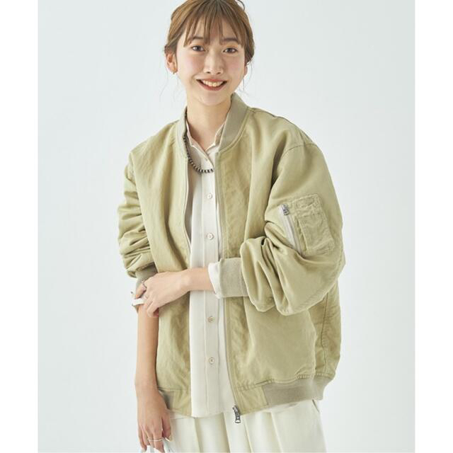 買い物をお ☆ともさん専用☆ plage 【R'IAM】MA-1 グレー38 byggsmart