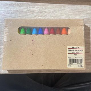 ムジルシリョウヒン(MUJI (無印良品))の無印良品 クレヨン 12色(クレヨン/パステル)