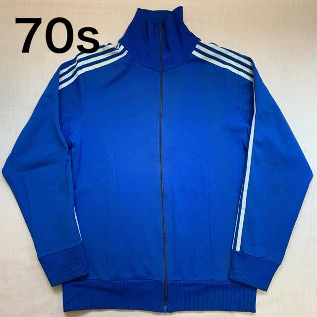 激レア　adidas トラックジャケット　70s 西ドイツ製　アディダス　S相当