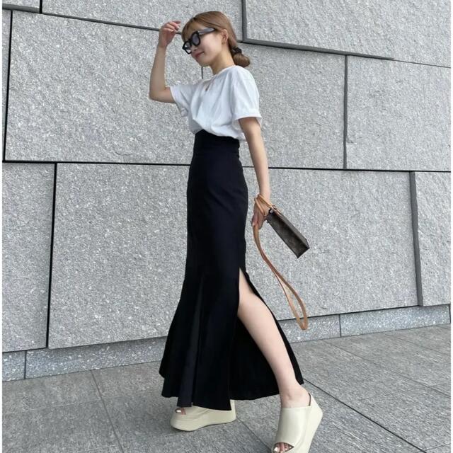 TODAYFUL(トゥデイフル)のoriginal mermaid skirt Black Mサイズ レディースのスカート(ロングスカート)の商品写真