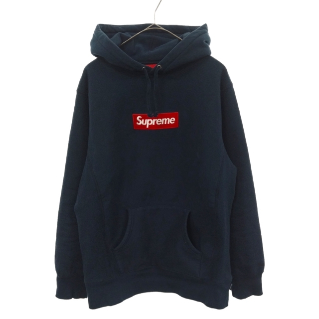 SUPREME シュプリーム 20AW Rib Hooded Sweatshirt リブ フーデッド コットンスウェットシャツ プルオーバーパーカー グレー