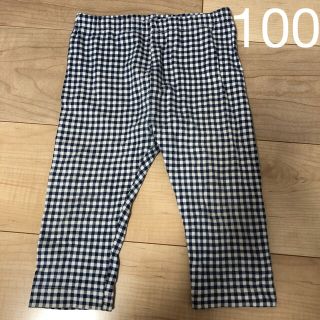 ユニクロ(UNIQLO)の子供　ユニクロ　レギンスパンツ　100   七分丈(パンツ/スパッツ)