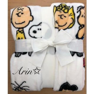 スヌーピー(SNOOPY)の＊ 再出品 大人気 スヌーピー ブランケット 毛布 ＊(毛布)