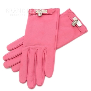 エルメス ピンク 手袋(レディース)の通販 17点 | Hermesのレディースを