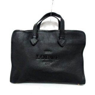 ロエベ(LOEWE)のロエベ ビジネスバッグ ヘリテージ 黒(ビジネスバッグ)