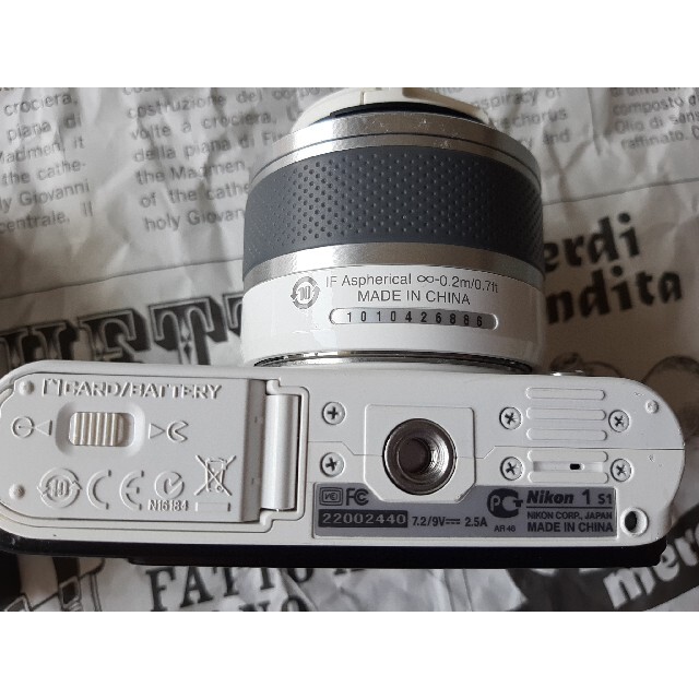 k-m様専用】Nikon NIKON S1標準ズームレンズキット Nikon1 S1 カーキ 標準レンズキット 専用ストラップ付