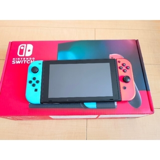 Nintendo Switch JOY-CON(L) ネオンブルー/(R) ネオ(家庭用ゲーム機本体)