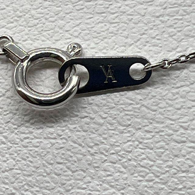 ヴァンドーム青山】ダイヤモンドネックレス K18WG ドロップ(雫)型 ヴァンドーム青山】ダイヤモンドネックレス K18WG ドロップ(雫)型
