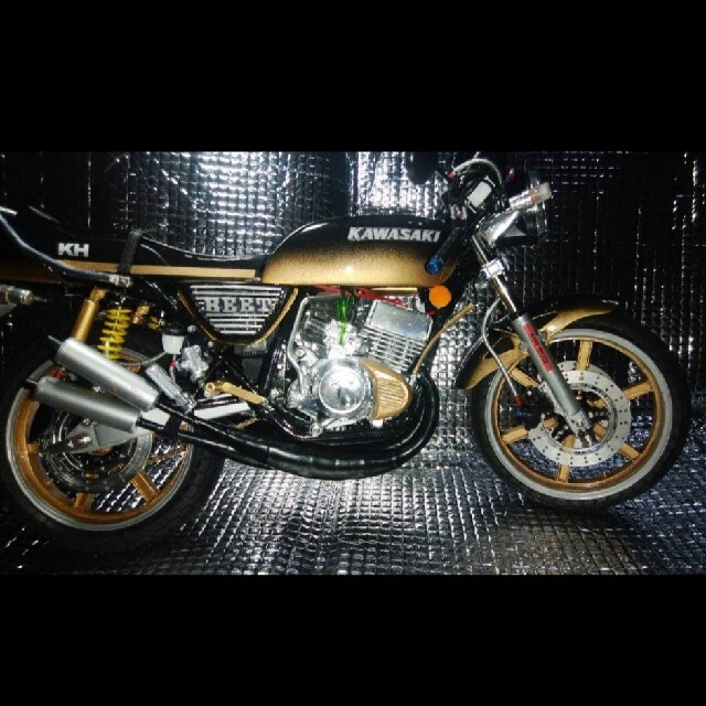 川崎KH400 ゴールドスペシャル 1/6 (世界に一つ・スクラッチ) | livro