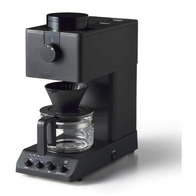 調理家電ツインバード 全自動コーヒーメーカー ブラック  CM-D457B  2台セット