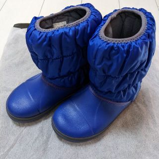 クロックス(crocs)のキッズ　ウィンター　パフ　ブーツ(ブーツ)