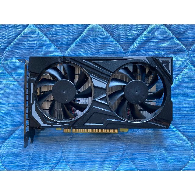 美品 GTX1650 DDR6 玄人志向 補助電源不要 GF-GTX1650D61810mm