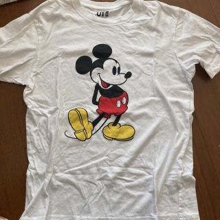 ディズニー(Disney)の【美品】ユニクロ ミッキー Tシャツ メンズ　レディース(Tシャツ/カットソー(半袖/袖なし))