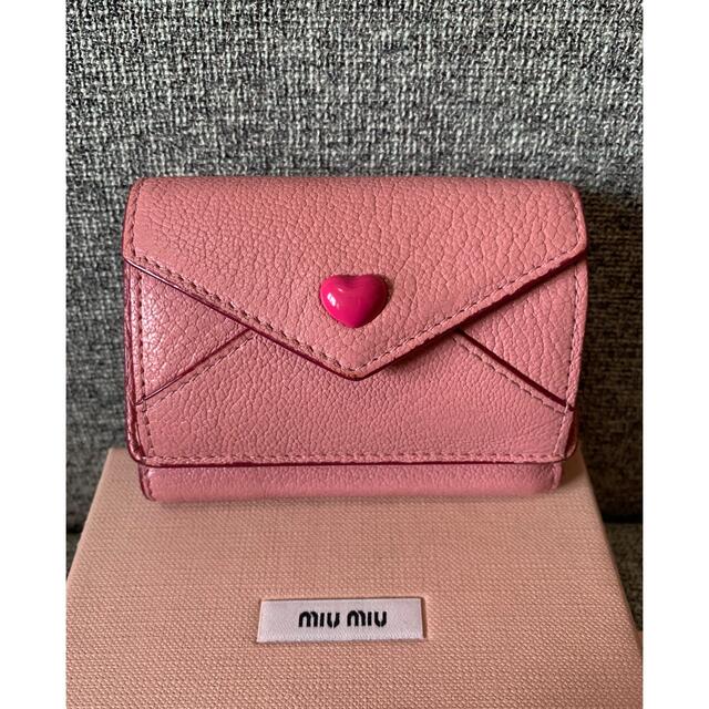 miumiu  MADRAS  FOREVER 財布