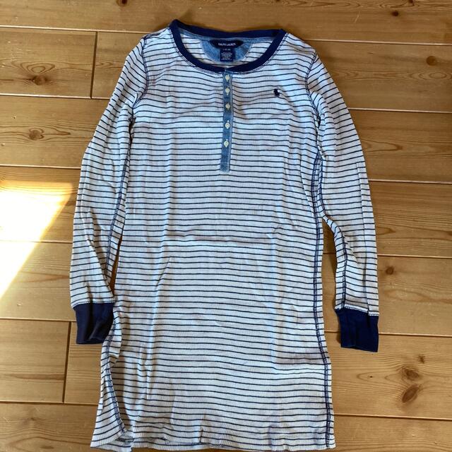 Ralph Lauren(ラルフローレン)のラルフローレン　Tシャツワンピース　L 12歳から キッズ/ベビー/マタニティのキッズ服女の子用(90cm~)(ワンピース)の商品写真