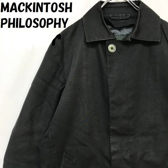 MACKINTOSH PHILOSOPHY/マッキントッシュ コート 黒 38