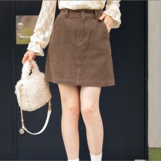 heather - Heather オヤココーデュロイミニスカートの通販|ラクマ
